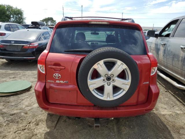 JTMBD32V566006406 - 2006 TOYOTA RAV4 SPORT RED photo 6