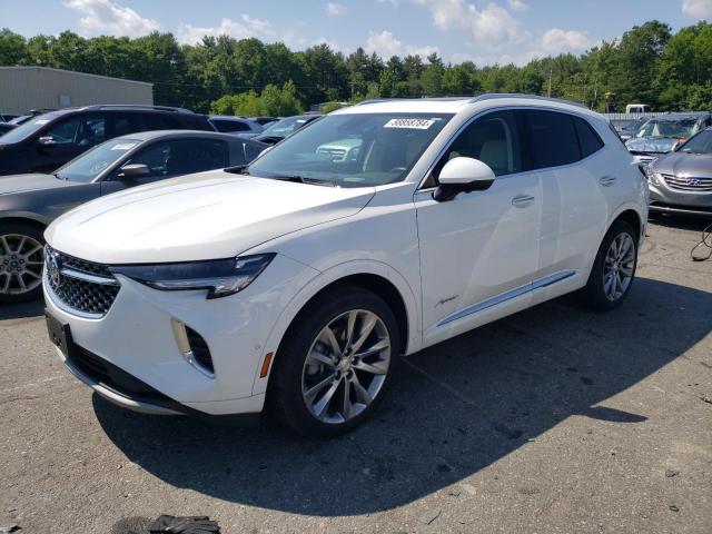 LRBFZSR49MD192274 - 2021 BUICK ENVISION AVENIR WHITE photo 1