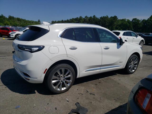 LRBFZSR49MD192274 - 2021 BUICK ENVISION AVENIR WHITE photo 3