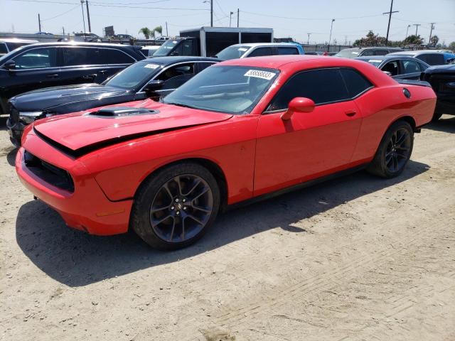 2C3CDZFJ2MH670354 - 2021 DODGE CHALLENGER R/T SCAT PACK RED photo 1