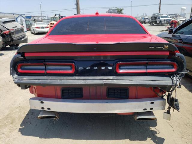 2C3CDZFJ2MH670354 - 2021 DODGE CHALLENGER R/T SCAT PACK RED photo 6