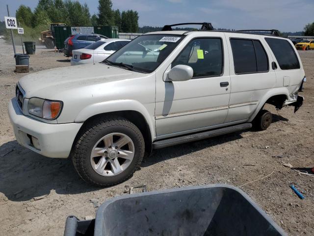 JN8DR09YX2W732320 - 2002 NISSAN PATHFINDER LE WHITE photo 1