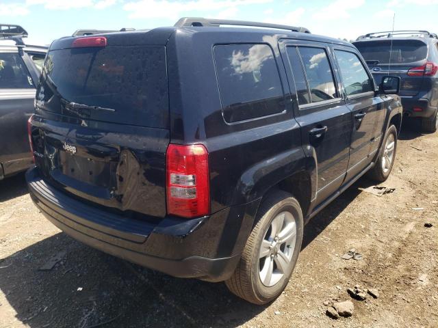 1C4NJRBB0ED689558 - 2014 JEEP PATRIOT SPORT BLACK photo 3