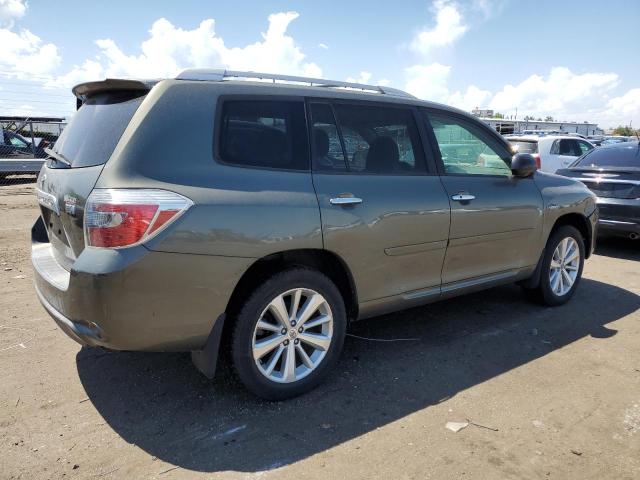 JTEBW3EH4A2046827 - 2010 TOYOTA HIGHLANDER HYBRID GRAY photo 3