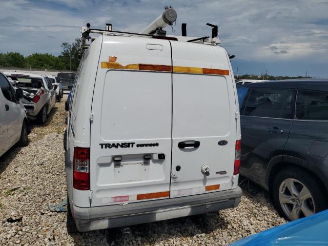 NM0LS7ANXCT114856 - 2012 FORD TRANSIT CONNECT XL WHITE photo 6