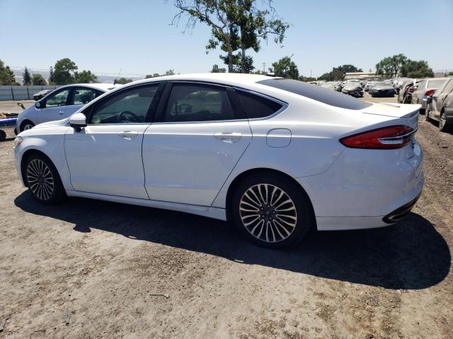 3FA6P0K97HR180791 - 2017 FORD FUSION TITANIUM WHITE photo 2