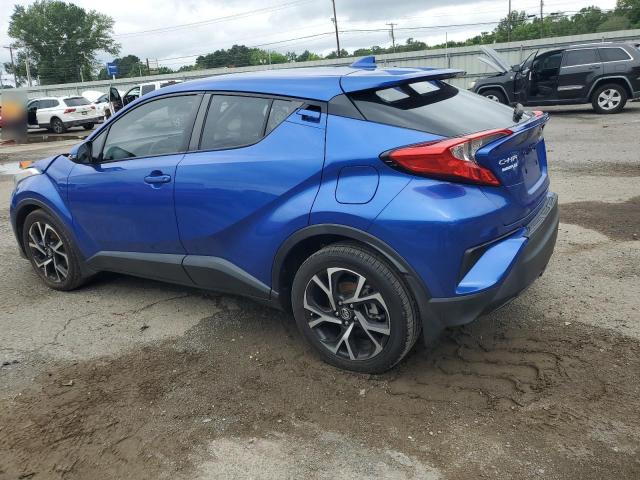 NMTKHMBX4JR059276 - 2018 TOYOTA C-HR XLE Niebieski zdjęcie 2