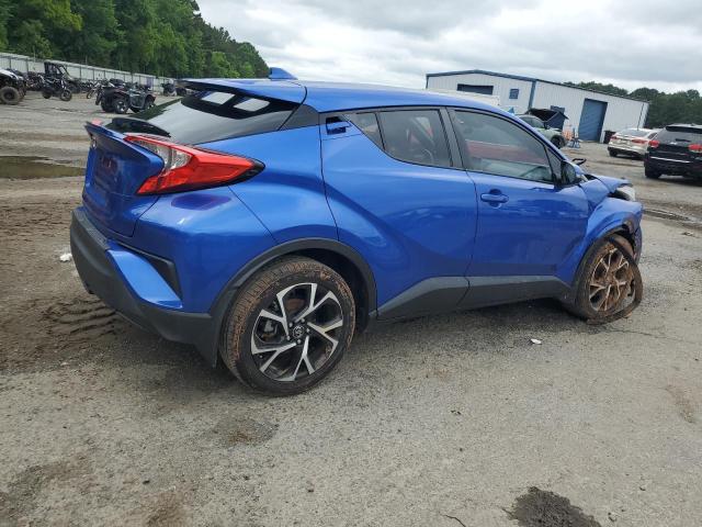 NMTKHMBX4JR059276 - 2018 TOYOTA C-HR XLE Niebieski zdjęcie 3