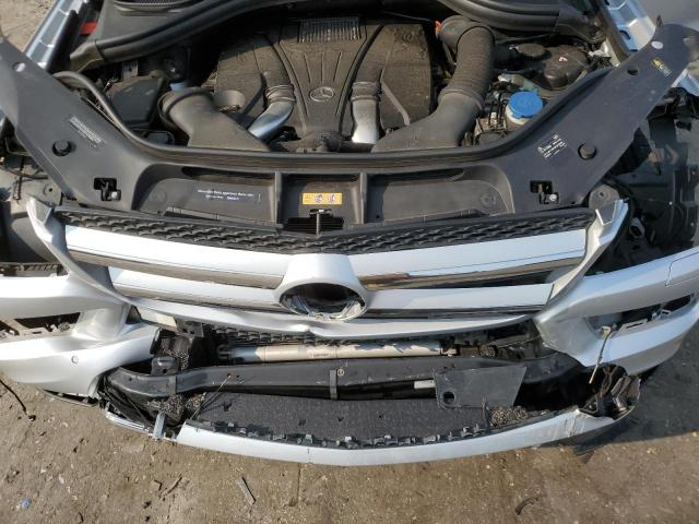 4JGDF7CE0EA438093 - 2014 MERCEDES-BENZ GL 450 4MATIC SILVER photo 12