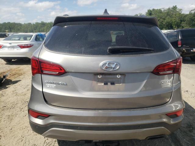 5XYZU3LBXHG446432 - 2017 HYUNDAI SANTA FE S GRAY photo 6