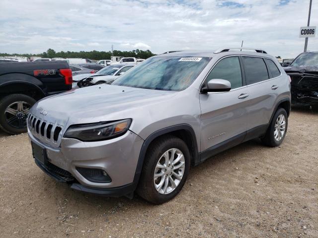 1C4PJLCB3KD344542 - 2019 JEEP CHEROKEE LATITUDE SILVER photo 1