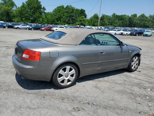 WAUAC48H36K007242 - 2006 AUDI A4 1.8 CABRIOLET TAN photo 3