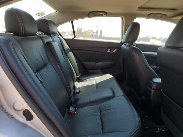 2HGFB2F97DH537666 - 2013 HONDA CIVIC EXL 银色 照片 10