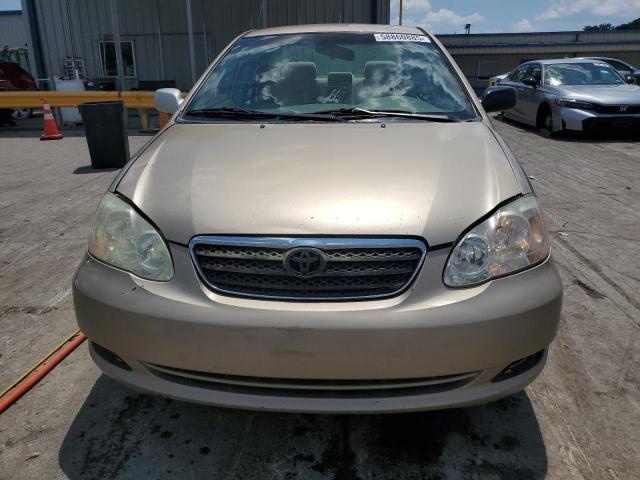 2T1BR32EX6C621754 - 2006 TOYOTA COROLLA CE BEIGE photo 5