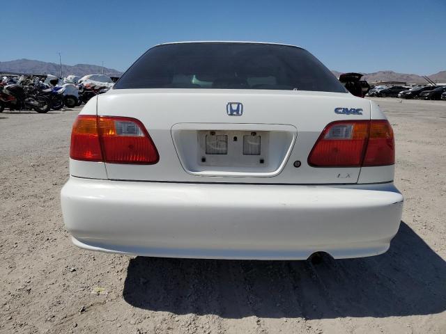 JHMEJ6678XS003039 - 1999 HONDA CIVIC LX WHITE photo 6