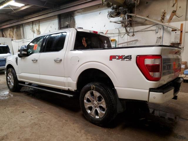 1FTFW1E52NFB60243 - 2022 FORD F150 SUPERCREW WHITE photo 2