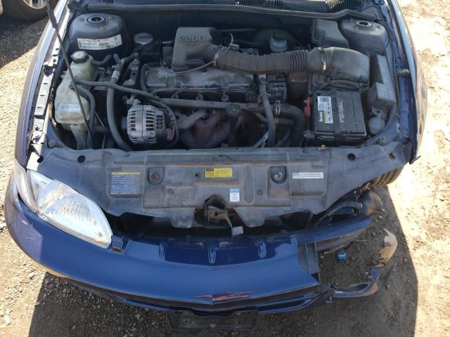 1G1JC124317394953 - 2001 CHEVROLET CAVALIER BLUE photo 11