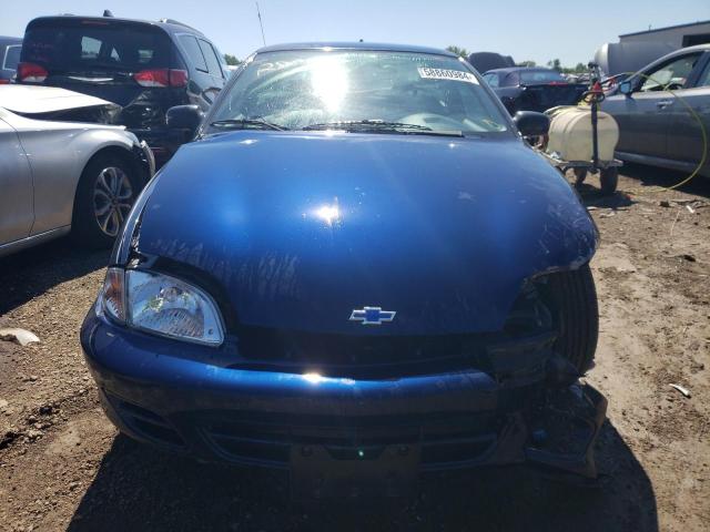 1G1JC124317394953 - 2001 CHEVROLET CAVALIER BLUE photo 5