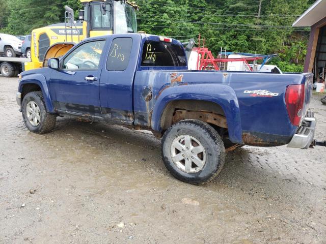 1GTJ6MFE9B8103886 - 2011 GMC CANYON SLE BLUE photo 2