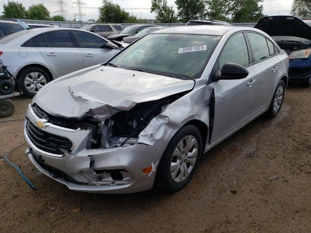 1G1PA5SH8G7155417 - 2016 CHEVROLET CRUZE LIMI L SILVER photo 1