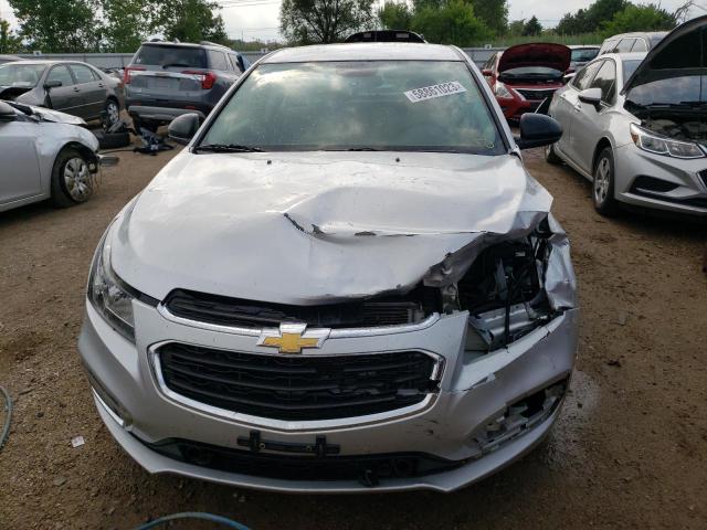 1G1PA5SH8G7155417 - 2016 CHEVROLET CRUZE LIMI L SILVER photo 5