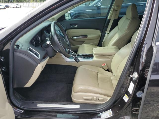 19UUB2F7XFA015315 - 2015 ACURA TLX ADVANCE BROWN photo 7