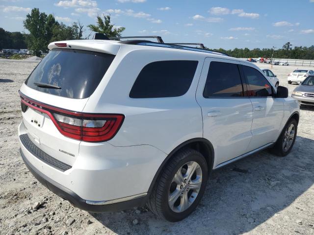 1C4RDJDG9EC539960 - 2014 DODGE DURANGO LIMITED WHITE photo 3