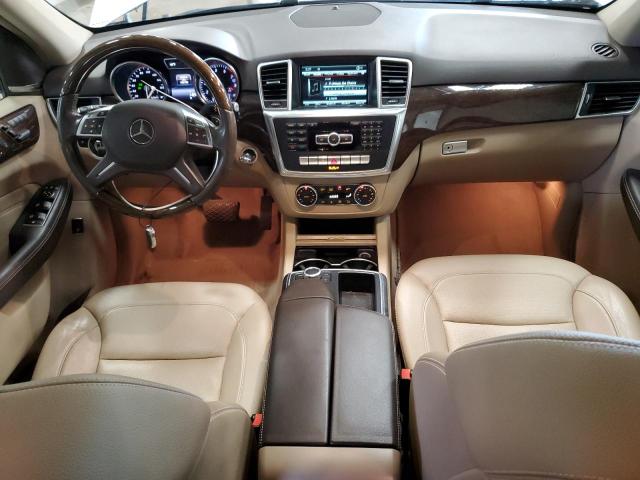 4JGDA5HB1FA480792 - 2015 MERCEDES-BENZ ML 350 4MATIC WHITE photo 8