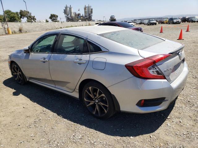 2HGFC2F81LH549038 - 2020 HONDA CIVIC SPORT 银色 照片 2