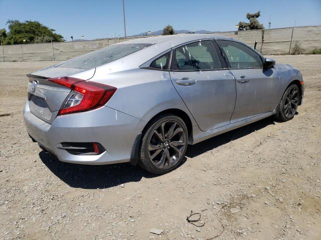 2HGFC2F81LH549038 - 2020 HONDA CIVIC SPORT 银色 照片 3