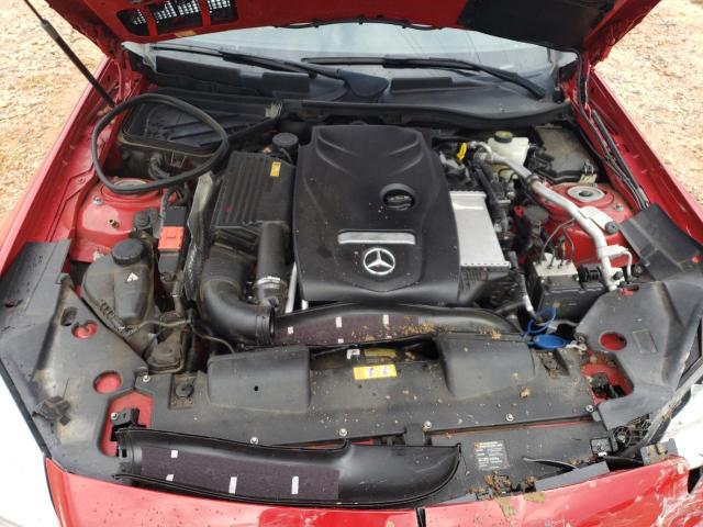 WDDPK3JA5GF123520 - 2016 MERCEDES-BENZ SLK 300 RED photo 11