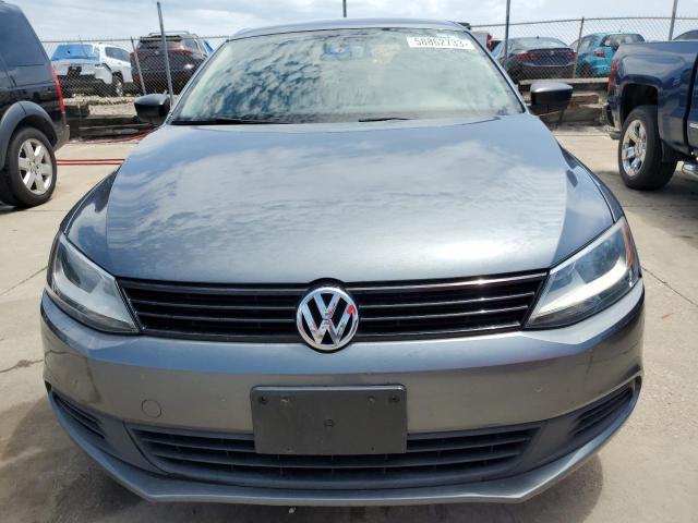 3VW2K7AJ7EM310831 - 2014 VOLKSWAGEN JETTA BASE 灰色 照片 5