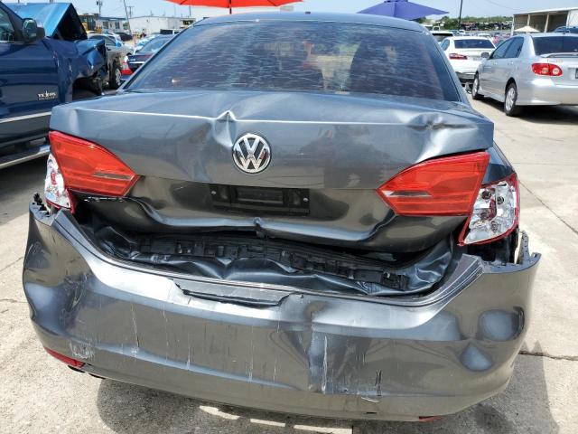 3VW2K7AJ7EM310831 - 2014 VOLKSWAGEN JETTA BASE 灰色 照片 6