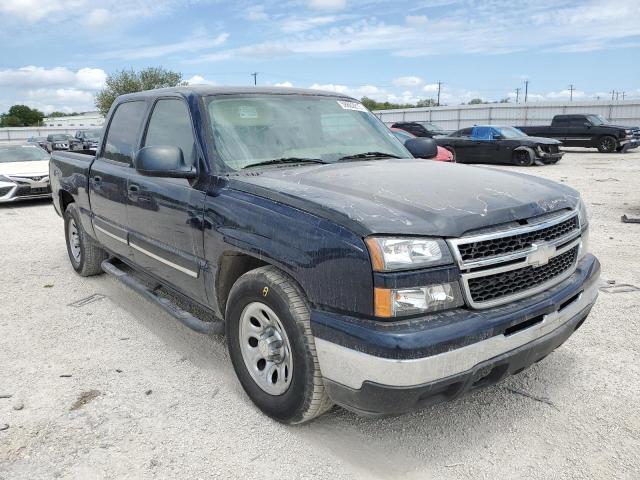 2GCEC13VX71148441 - 2007 CHEVROLET SILVERADO C1500 CLASSIC CREW CAB BLUE photo 4