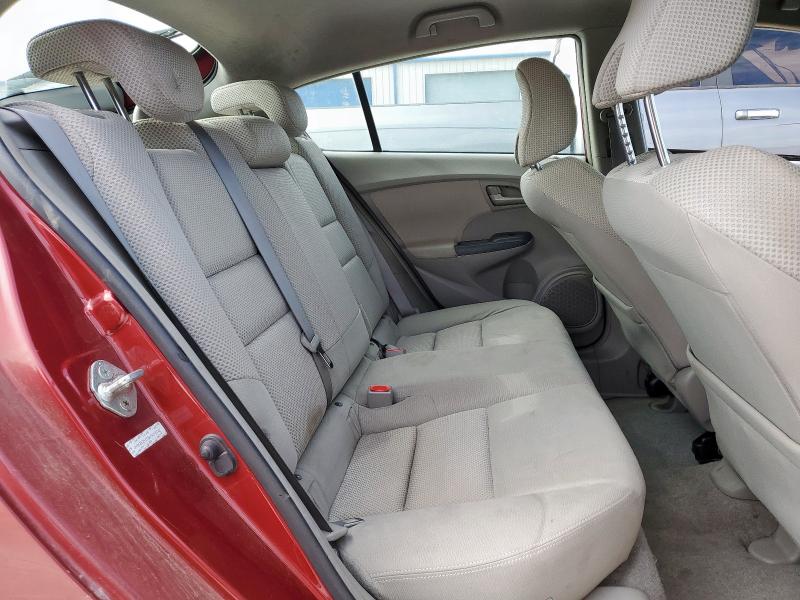 JHMZE2H78AS018742 - 2010 HONDA INSIGHT EX RED photo 10