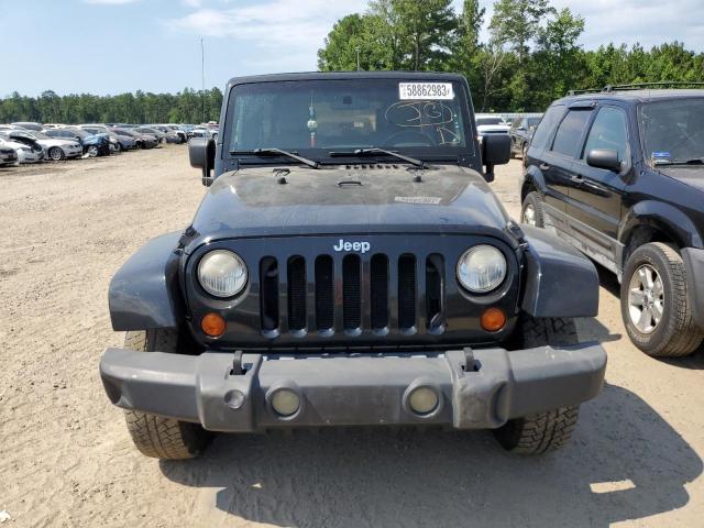 1J4GB59167L227455 - 2007 JEEP WRANGLER SAHARA BLACK photo 5