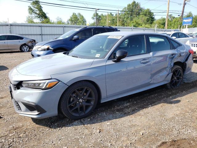 2HGFE2F58NH528982 - 2022 HONDA CIVIC SPORT 银色 照片 1