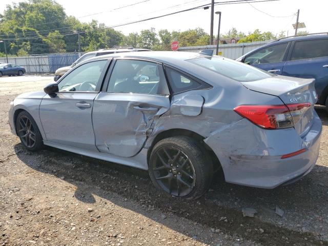 2HGFE2F58NH528982 - 2022 HONDA CIVIC SPORT 银色 照片 2