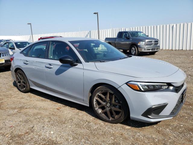 2HGFE2F58NH528982 - 2022 HONDA CIVIC SPORT 银色 照片 4