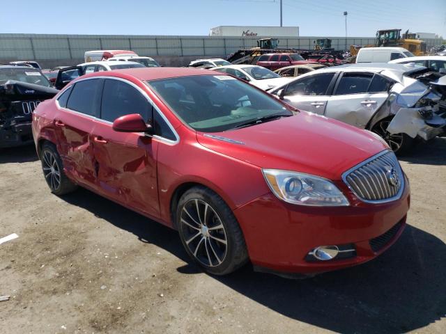 1G4PW5SK9G4185365 - 2016 BUICK VERANO SPORT TOURING RED photo 4