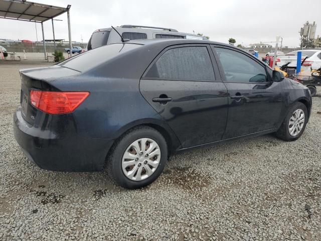 KNAFU4A27D5647832 - 2013 KIA FORTE EX BLACK photo 3