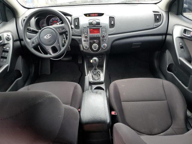 KNAFU4A27D5647832 - 2013 KIA FORTE EX BLACK photo 8