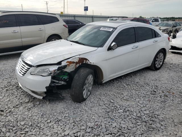 1C3CCBCG3DN755035 - 2013 CHRYSLER 200 LIMITED WHITE photo 1