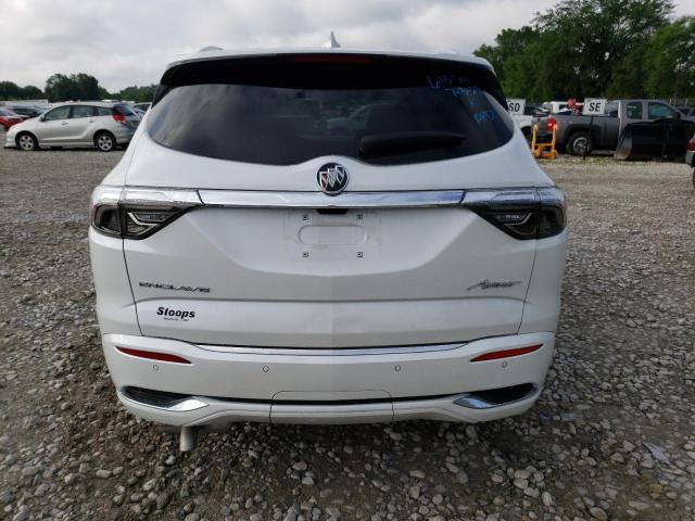 5GAERDKWXPJ161255 - 2023 BUICK ENCLAVE AVENIR WHITE photo 6