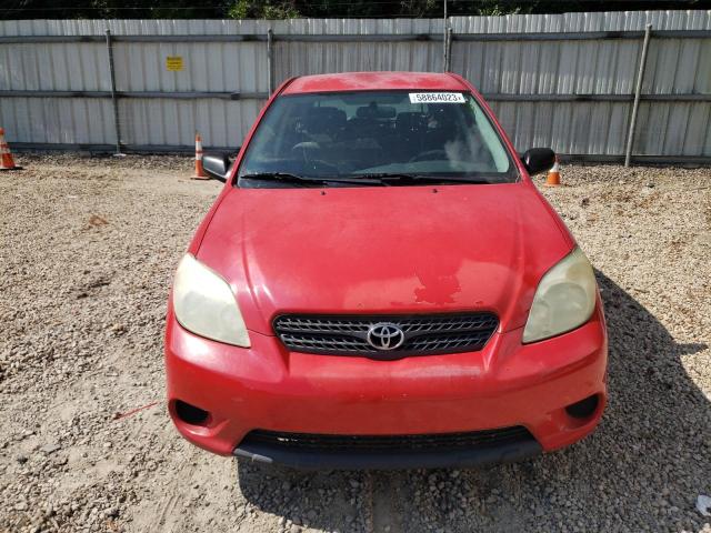 2T1KR32E05C366689 - 2005 TOYOTA COROLLA MA XR RED photo 5