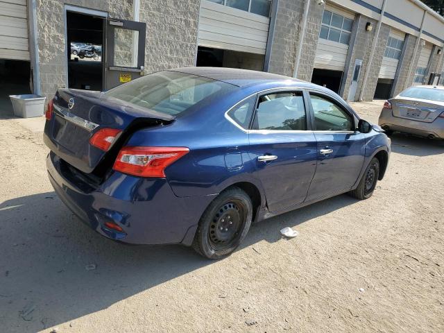 3N1AB7AP9HY266754 - 2017 NISSAN SENTRA S BLUE photo 3