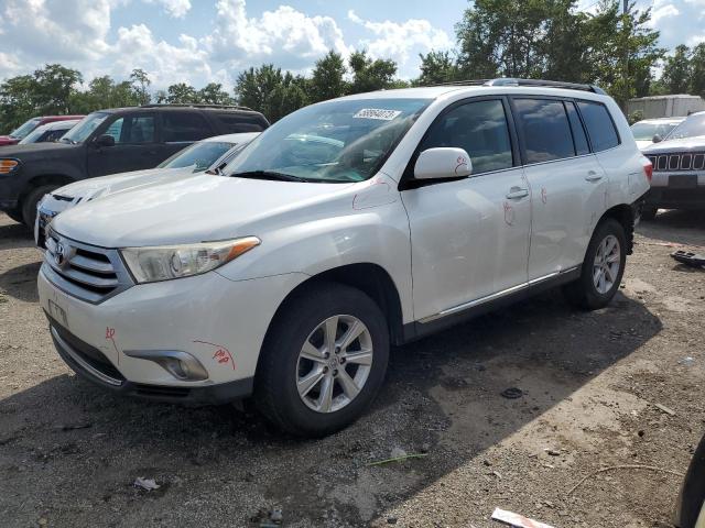 5TDBK3EH7BS043611 - 2011 TOYOTA HIGHLANDER BASE WHITE photo 1