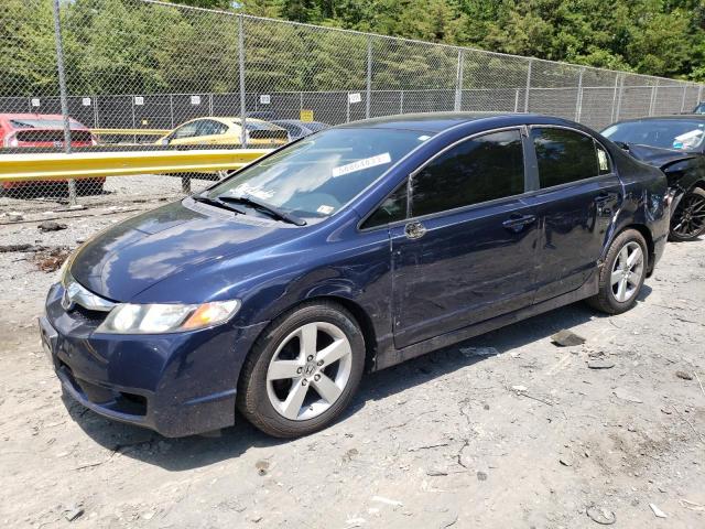 19XFA1F6XAE033766 - 2010 HONDA CIVIC LX-S Bleu photo 1