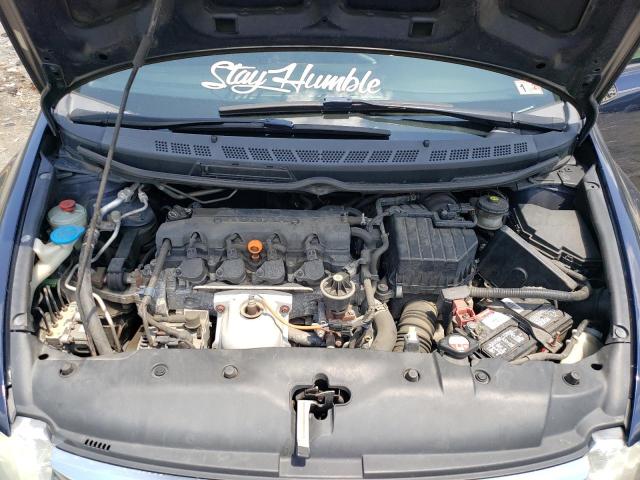 19XFA1F6XAE033766 - 2010 HONDA CIVIC LX-S Bleu photo 11