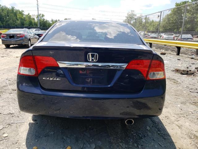 19XFA1F6XAE033766 - 2010 HONDA CIVIC LX-S Bleu photo 6